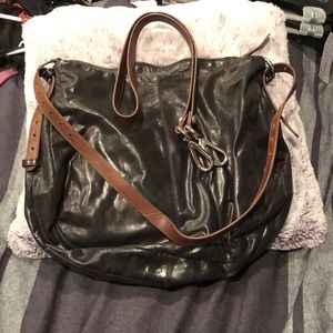 Black Leather HOBO
